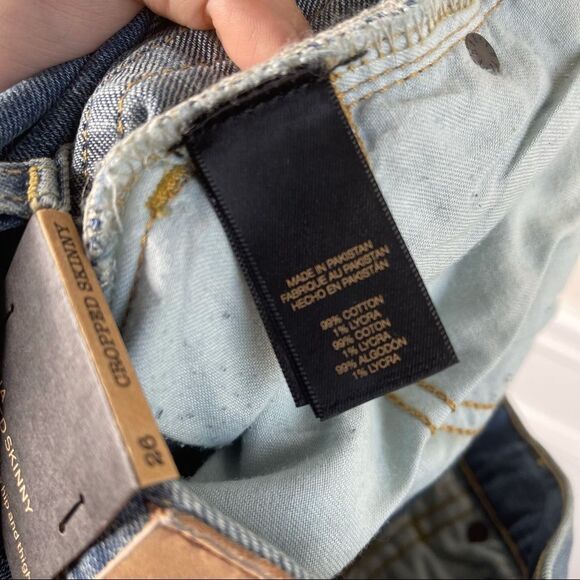 Frye raw hem sienna skinny jeans size 26‎ - Picture 12 of 12